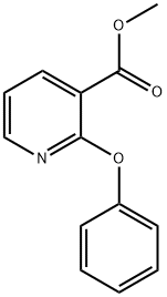 2-苯氧基烟酸甲酯 结构式