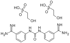 amicarbalide isetionate 结构式