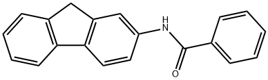 N-2-fluorenylbenzamide,3671-78-1,结构式