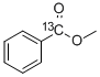 苯甲酸甲酯-Α-13C 结构式