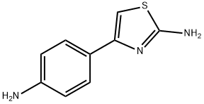 4-(4-AMINO-PHENYL)-THIAZOL-2-YLAMINE Struktur