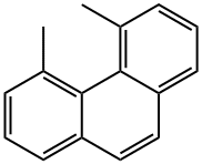 4,5-ジメチルフェナントレン 化学構造式