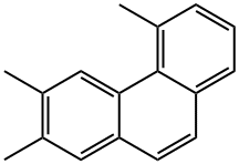 Phenanthrene,2,3,5-trimeth Structure
