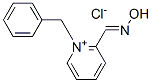 2-(ヒドロキシイミノメチル)-1-(フェニルメチル)ピリジニウム・クロリド 化学構造式