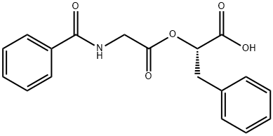 3675-74-9 benzoylglycyl phenyllactate