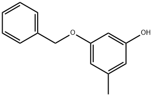 3-(苄氧基)-5-甲基苯酚, 36776-44-0, 结构式