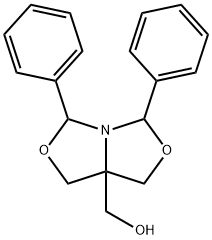 3,5-ジフェニル-1H-オキサゾロ[3,4-c]オキサゾール-7a(7H)-メタノール 化学構造式