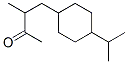 3-methyl-4-[4-(1-methylethyl)cyclohexyl]butan-2-one 结构式