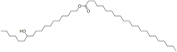 12-hydroxyoctadecyl docosanoate Struktur