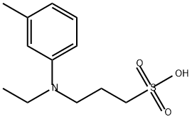 3-[ethyl(3-methylphenyl)amino]propanesulphonic acid Structure