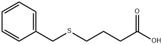 4-(benzylthio)butanoic acid 化学構造式