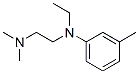 N-ethyl-N',N'-dimethyl-N-m-tolylethylenediamine  Structure