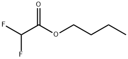 2,2-ジフルオロ酢酸ブチル 化学構造式