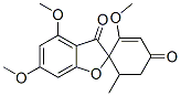 7-脱氯灰黄霉素 结构式