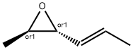 2-Methyl-3-[(1E)-1-propenyl]oxirane 结构式