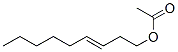 non-3-enyl acetate  Structure