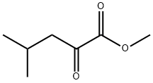 4-Methyl-2-oxopentanoic acid methyl ester Structure