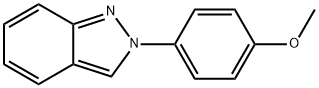 2-(4-甲氧苯基)-2H-吲唑,3682-75-5,结构式