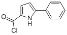 1H-Pyrrole-2-carbonyl chloride, 5-phenyl- (9CI) 结构式