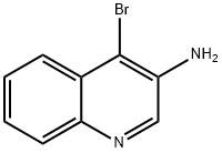 4-溴-3-氨基喹啉,36825-34-0,结构式