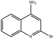 4-AMINO-2-BROMOQUINOLINE 化学構造式