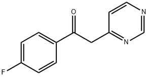 1-(4-FLUORO-페닐)-2-피리미딘-4-YL-에타논