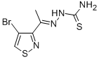 Methyl(4-bromo-3-isothiazolyl) ketone thiosemicarbazone|