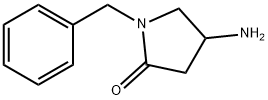4-氨基-1-苄基吡咯烷-2-酮 结构式