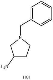 3-AMINOMETHYL-N-1-BENZYL PYRROLIDINE HYDROCHLORIDE Structure