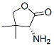 2(3H)-Furanone,3-aminodihydro-4,4-dimethyl-,(3R)-(9CI) 结构式