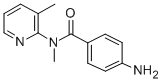 4-Amino-N-methyl-N-(3-methyl-2-pyridyl)benzamide 结构式