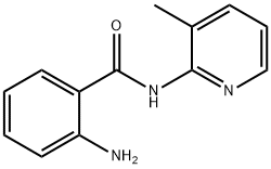 2-Amino-N-(3-methyl-2-pyridyl)benzamide 结构式