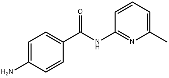 4-氨基-N-(6-甲基吡啶-2-基)苯甲酰胺,36845-08-6,结构式