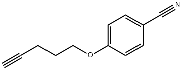 Benzonitrile, 4-(4-pentynyloxy)- (9CI),368453-52-5,结构式