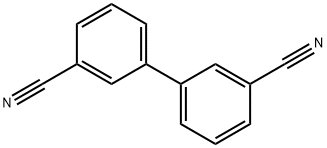 BIPHENYL-3,3'-DICARBONITRILE 结构式