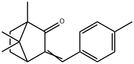 3-(4-METHYLBENZYLIDENE)CAMPHOR Struktur