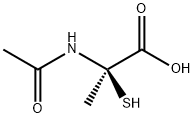 Alanine, N-acetyl-2-mercapto- (9CI) 化学構造式