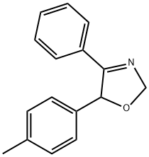 2,5-Dihydro-5-(4-methylphenyl)-4-phenyloxazole 结构式