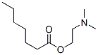 2-dimethylaminoethyl heptanoate Structure