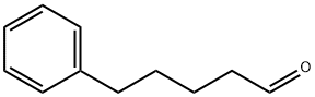 5-苯基戊醛, 36884-28-3, 结构式