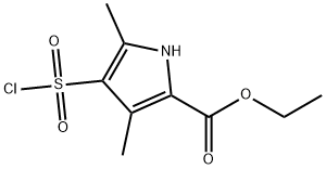 에틸4-(클로로설포닐)-3,5-디메틸-1H-피롤-2-카르복실레이트