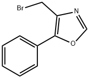 4-(Bromomethyl)-5-phenyl-1,3-oxazole Struktur