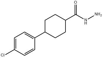 4-(4-CHLOROPHENYL)CYCLOHEXANECARBOHYDRAZIDE Struktur