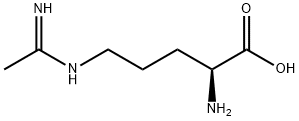 L-N5-(1-亚胺乙基)-鸟氨酸盐酸盐,36889-13-1,结构式