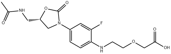 PNU142300 化学構造式