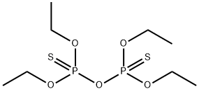 α,β-ジチオ二りん酸Oα,Oα,Oβ,Oβ-テトラエチル 化学構造式