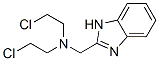 N,N-Bis(2-chloroethyl)-1H-benzimidazole-2-methanamine Structure