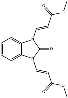 3,3'-[2-Oxo-1H-benzimidazole-1,3(2H)-diyl]bis[(E)-propenoic acid]dimethyl ester|