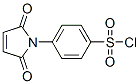 p-(2,5-dihydro-2,5-dioxo-1H-pyrrol-1-yl)benzenesulphonyl chloride Struktur