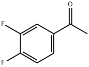 3',4'-ジフルオロアセトフェノン 化学構造式